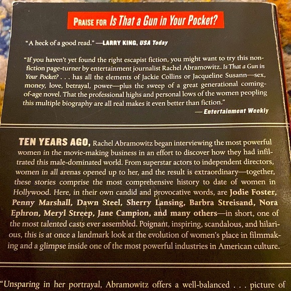 IS THAT A GUN IN YOUR POCKET? Female Power in Hollywood by Rachel Abramowitz - Picture 3 of 3